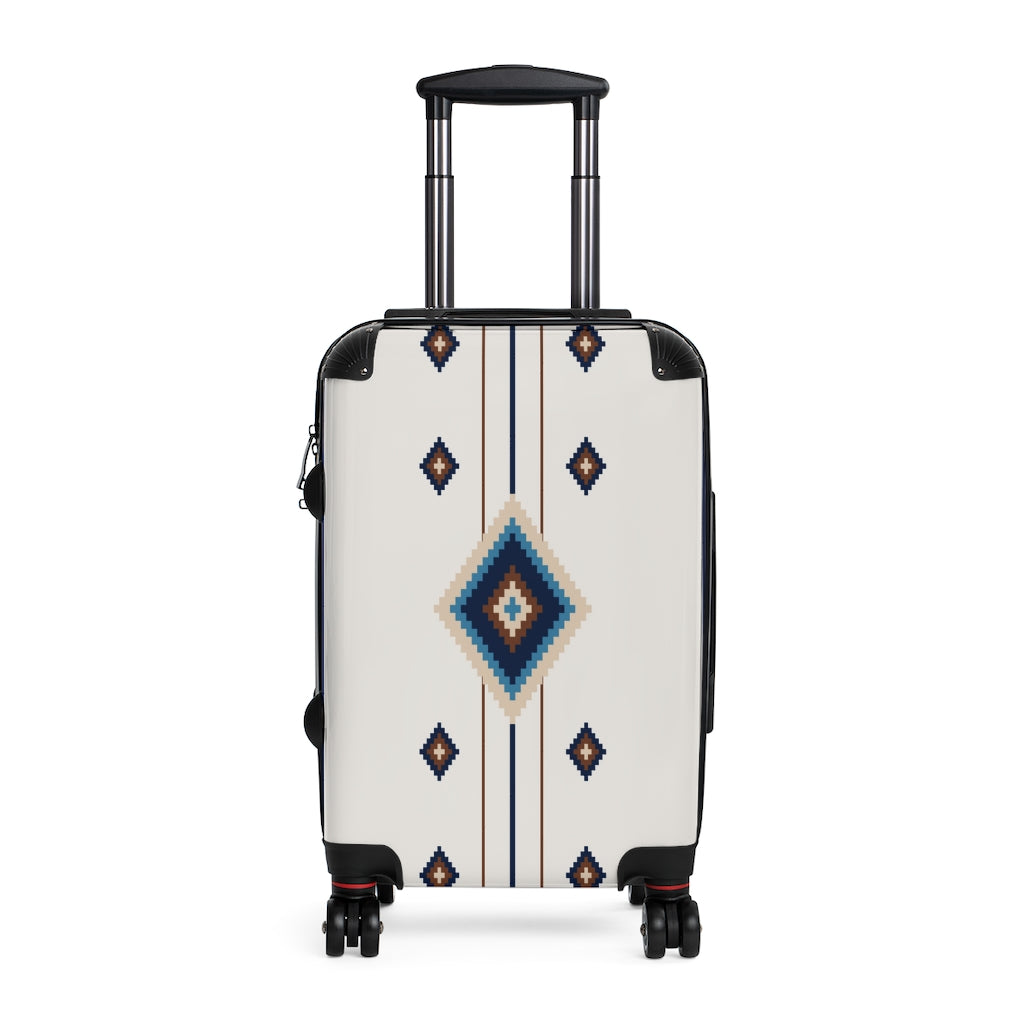 Storm Clouds Southwestern Hardshell Carry-On Cabin Suitcase - Lightweight Durable Luggage for Air Travel & Weekend Getaways
