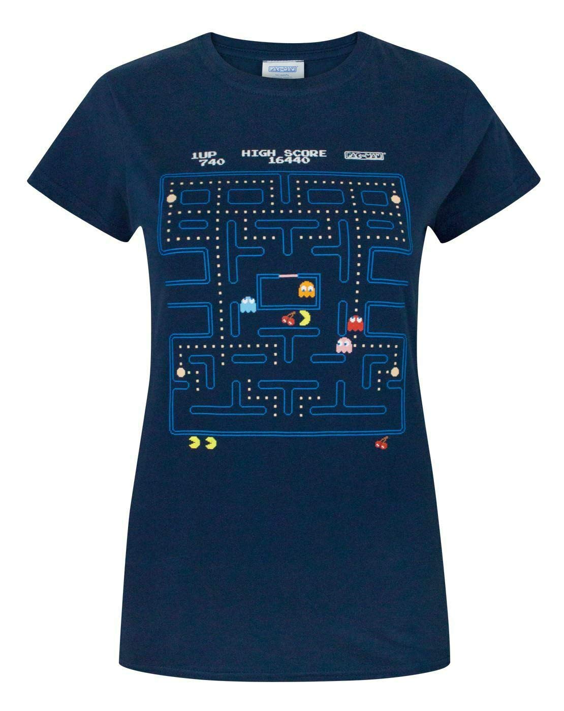 Pac-Man Classic Unisex T-Shirt for Men & Women - Retro Gaming Apparel for Casual Wear & Gamer Gifts
