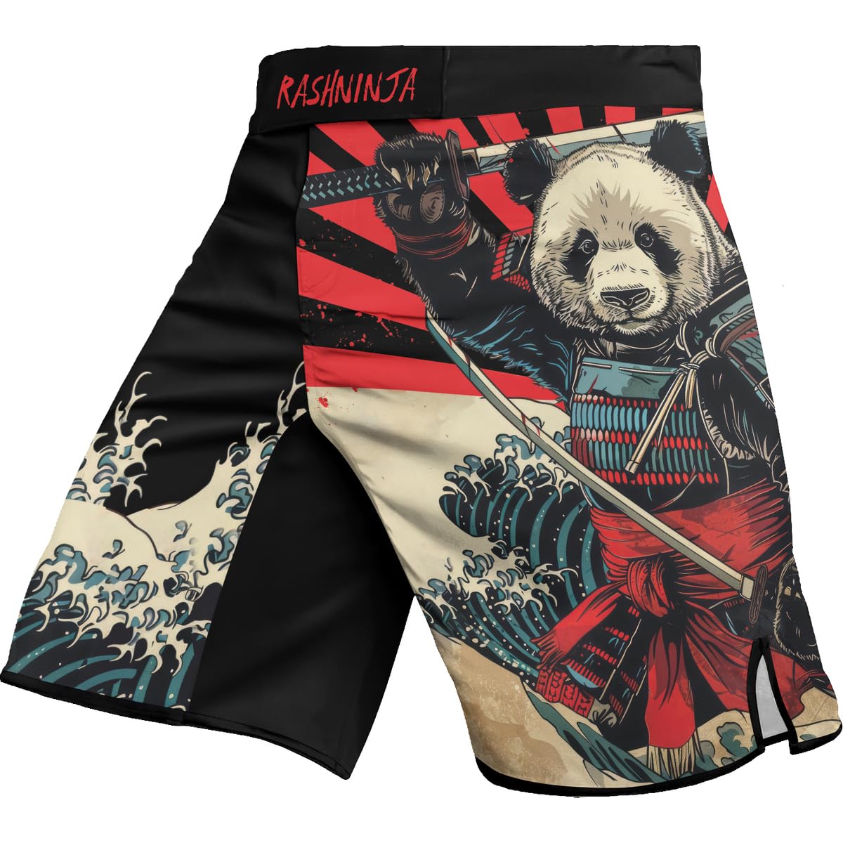 Men's MMA Fight Shorts - BJJ Boxing Wrestling Jiu Jitsu Grappling Shorts for Combat Training & Competition | Perfect for MMA, Brazilian Jiu-Jitsu, Muay Thai & Martial Arts Practice