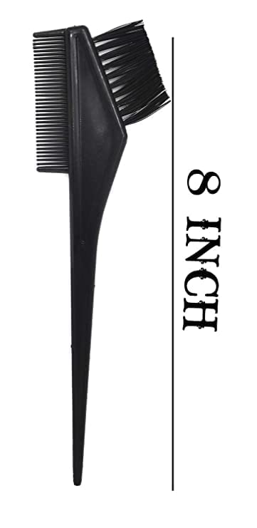 Professional 2-in-1 Hair Color Dye Brush & Styling Comb for Men & Women - Perfect for Salon, Home Hair Coloring & DIY Hairstyling (Pack of 1)