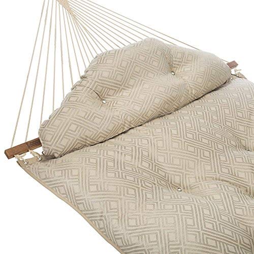 Premium Handwoven Hatteras Hammock - 13ft Extra Large Hammock with Detachable Pillow, Free Extension Chains & Tree Hooks, 450 LB Weight Capacity - Perfect for Backyard, Camping & Beach Relaxation - Made in USA