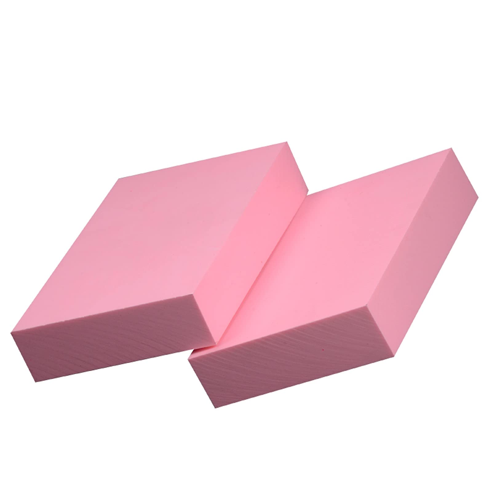 Premium Pink Resin Board Block Sheet 50mm x 150mm x 200mm (2Pcs) - High-Quality Material for CNC, Laser Cutting, Wood Burning, DIY Crafts & Mold Making - Perfect for 3D Modeling, Prototyping & Art Projects