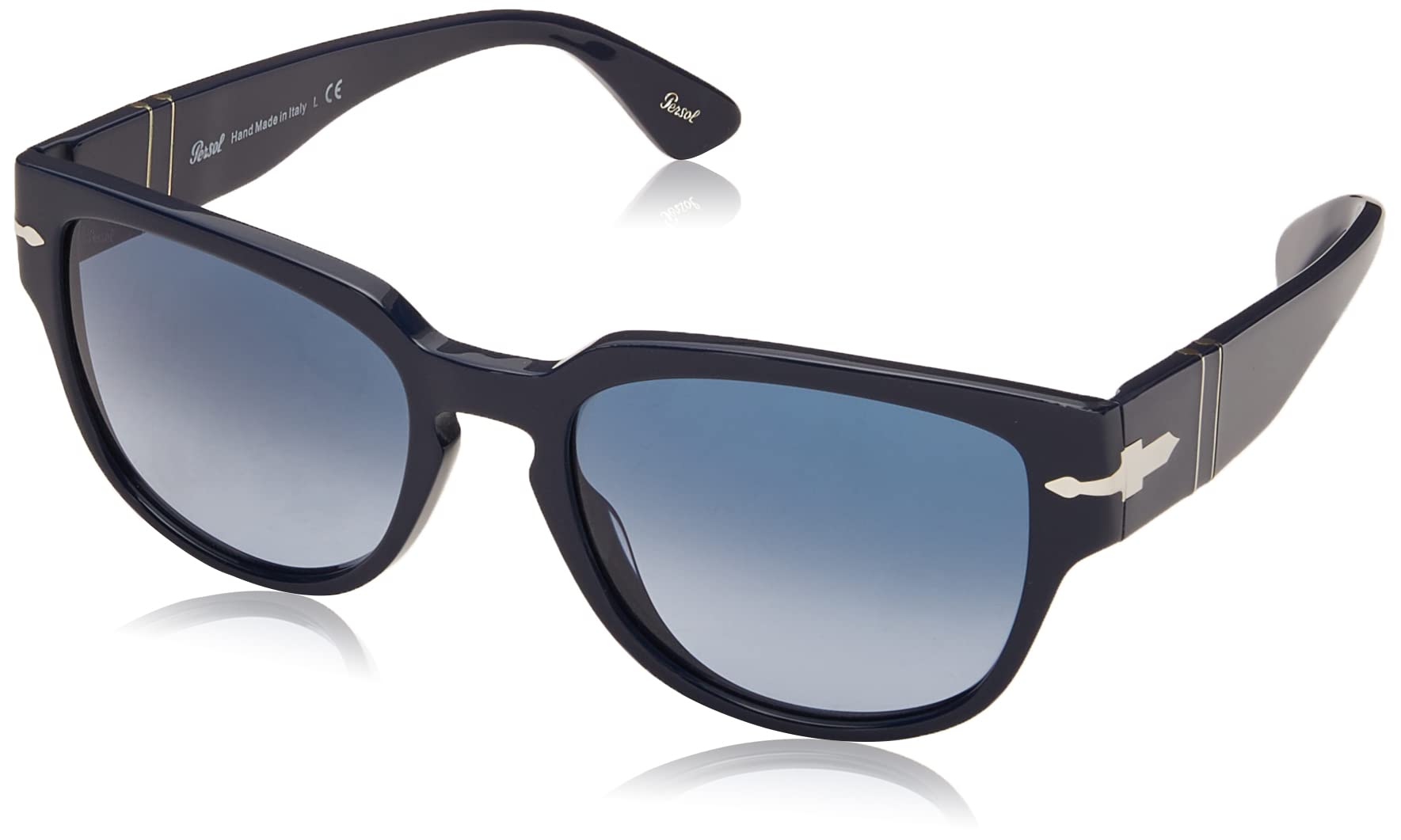 Persol PO3231S Square Sunglasses for Men & Women - Classic UV Protection Shades for Driving, Travel & Outdoor Activities