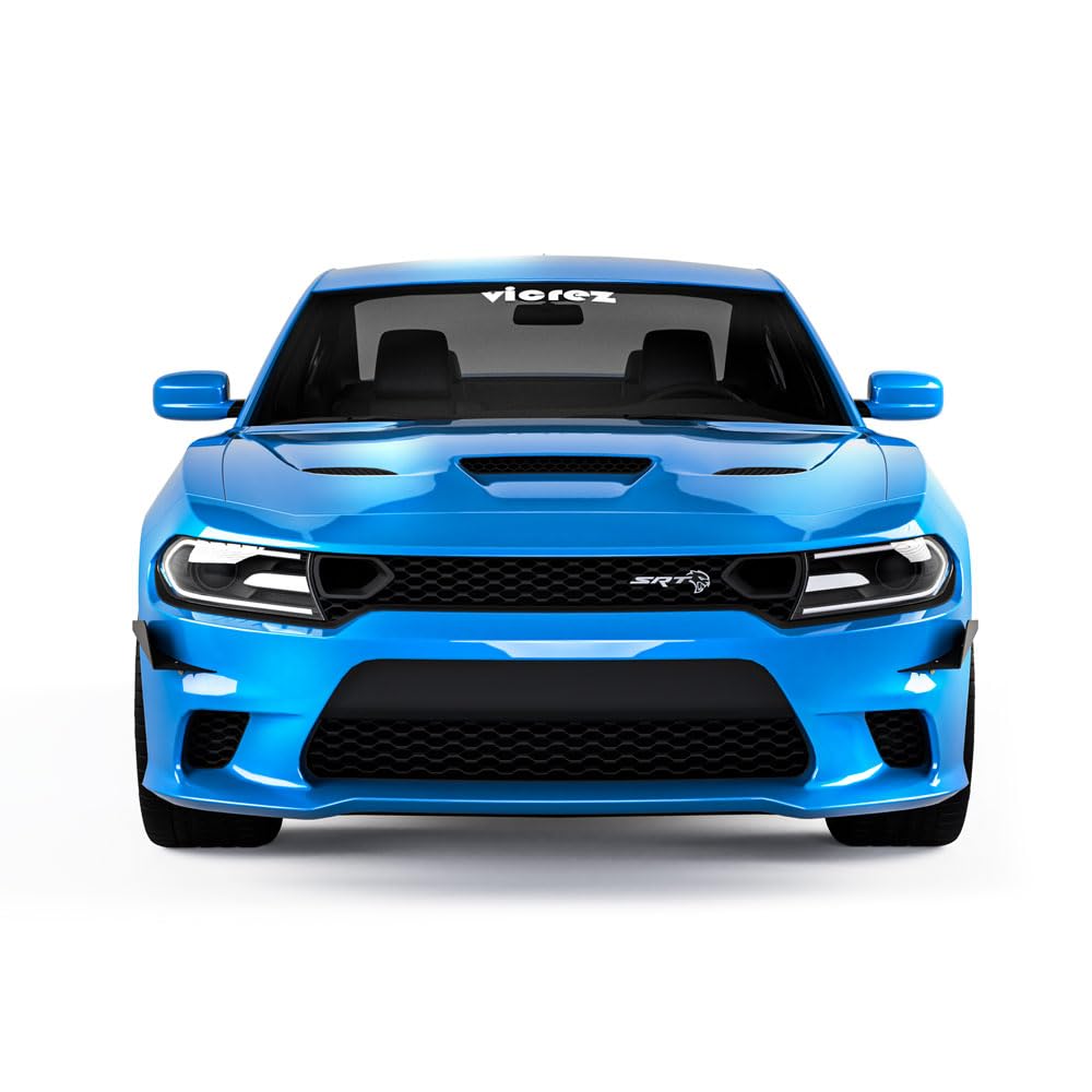 Vicrez L2R Front Bumper Canards vz102231 for Dodge Charger SRT 2015-2022 | High-Performance Aero Upgrade | Perfect for Racing & Street Customization