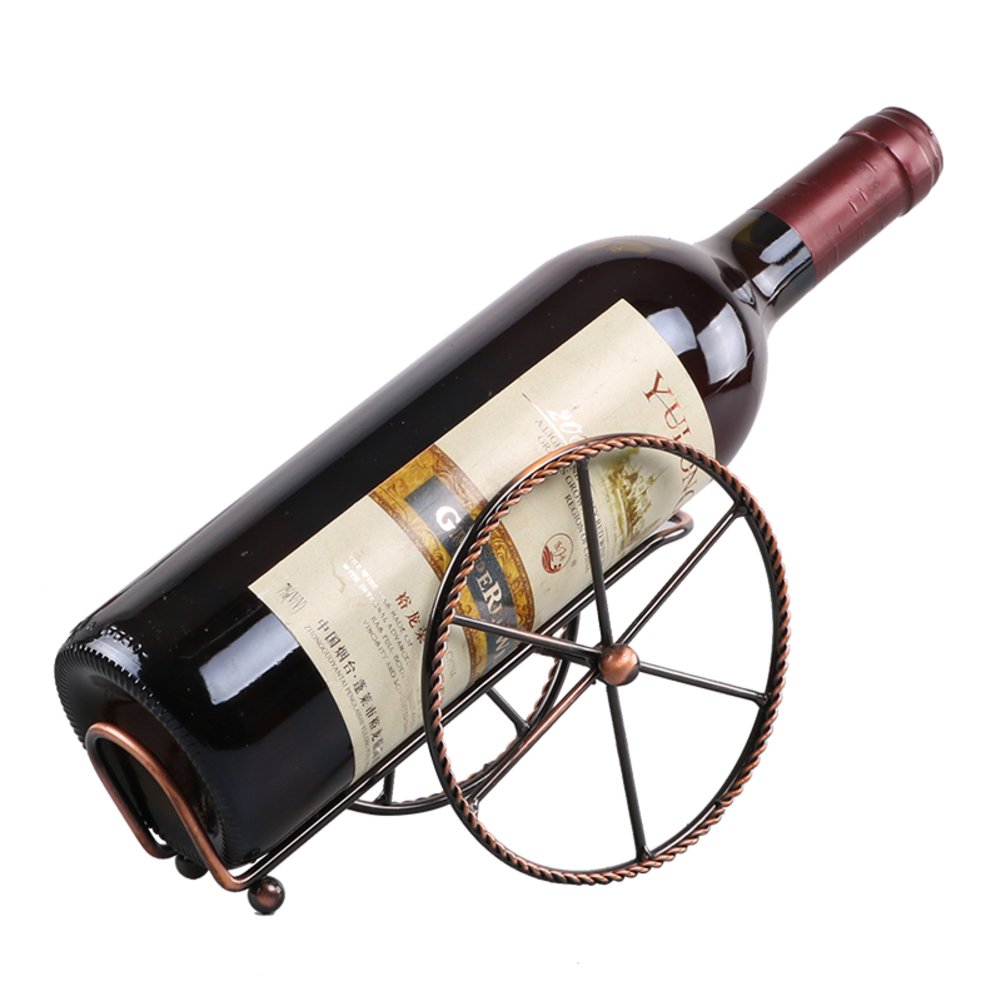 Premium Copper Wine Glass Holder - Freestanding Stemware Rack for Wine Cup Storage & Display, European Style (7.5
