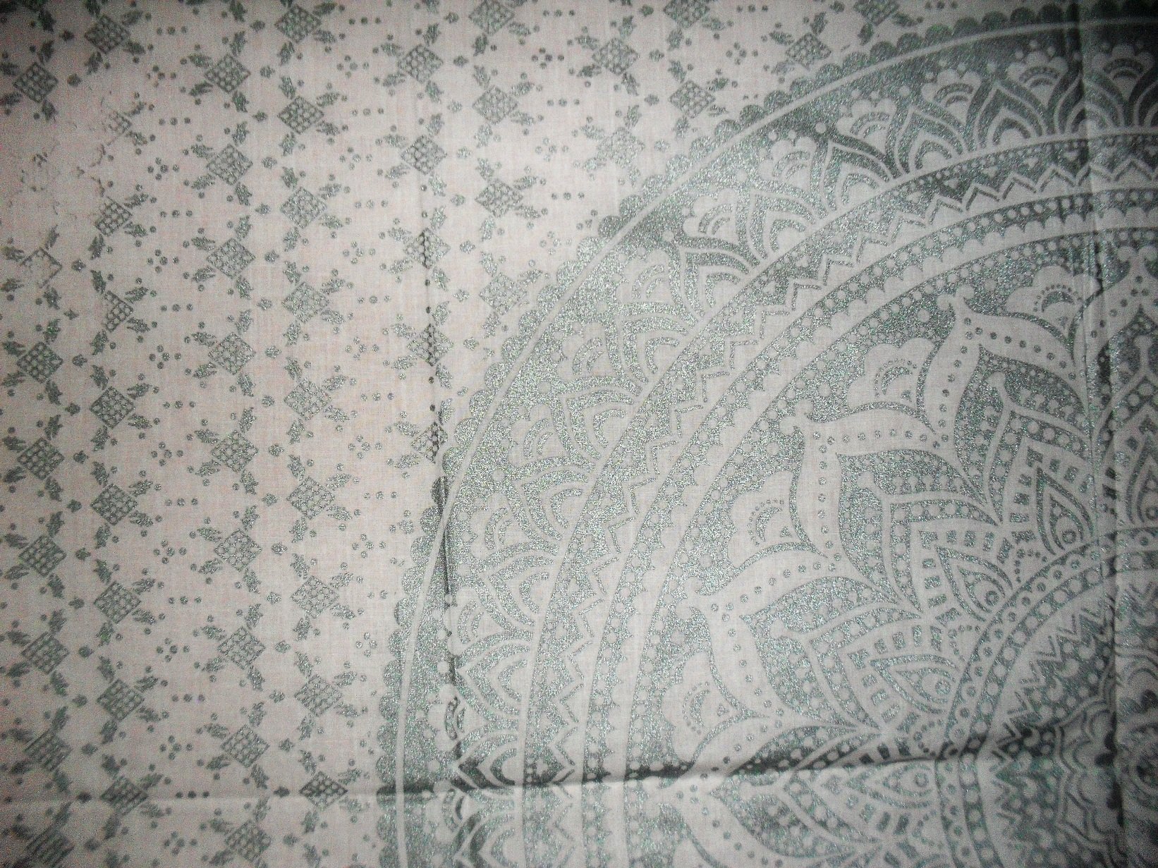 Mandala Silver Ombre Wall Decor - 30