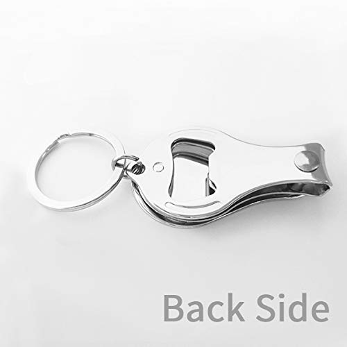 Spain Barcelona Monument Watercolor Nail Clipper - Keychain Multi-Tool with Scissor & Bottle Opener - Perfect for Travel, Gifts & Everyday Carry (EDC)
