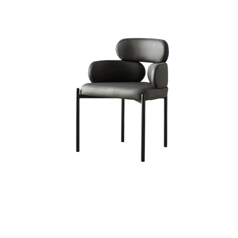 Italian Minimalist Designer Dining Chair - Modern & Elegant Wooden Chair for Kitchen, Dining Room, Restaurant - Perfect for Home Decor & Entertaining Guests