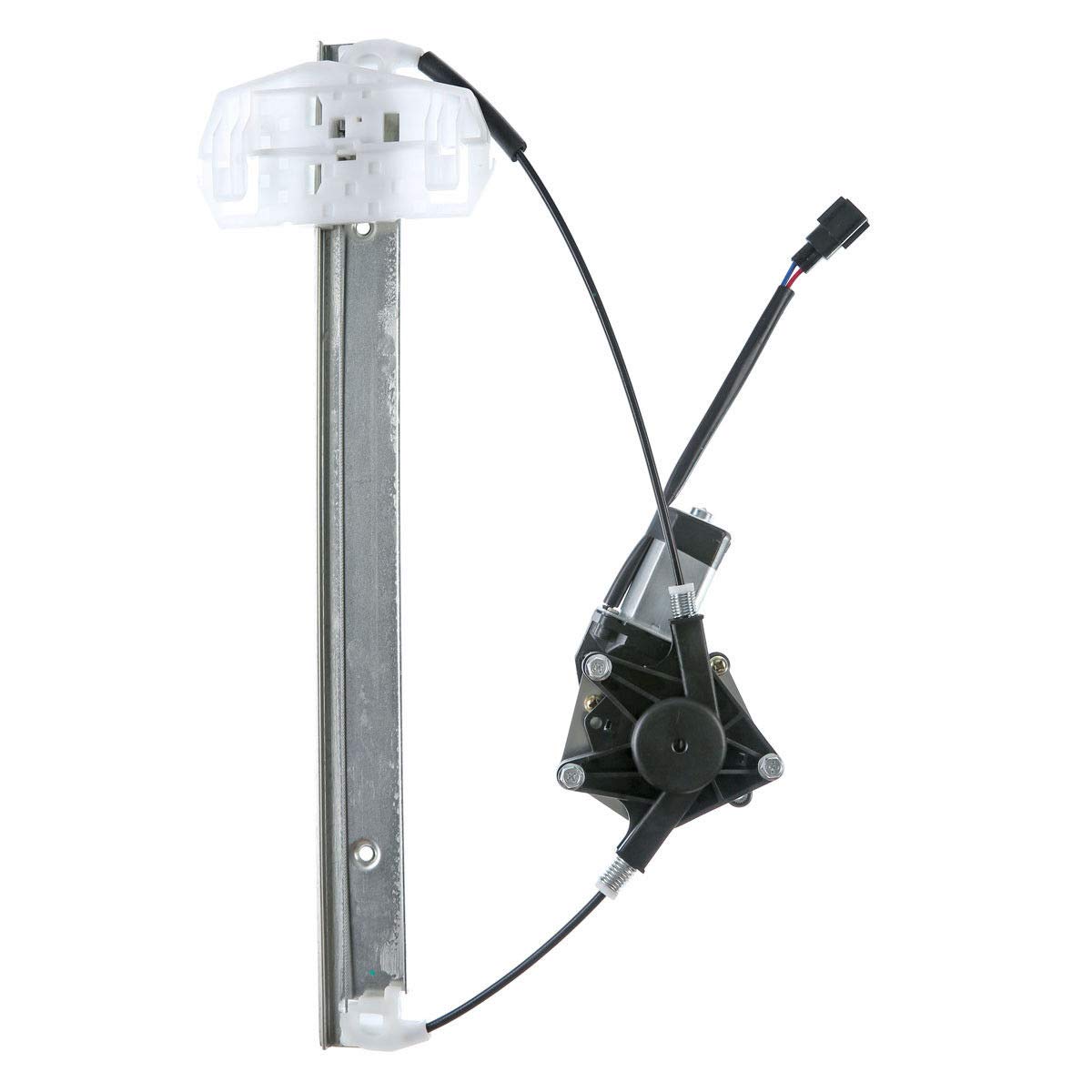YHTAUTO Front Power Window Regulator with 2-Pin Motor Assembly - Compatible with Jeep Wrangler 2007-2018 & Wrangler JK 2018 Models - Driver Side Replacement Part for Smooth Window Operation - Perfect for Off-Road Adventures and Daily Commuting