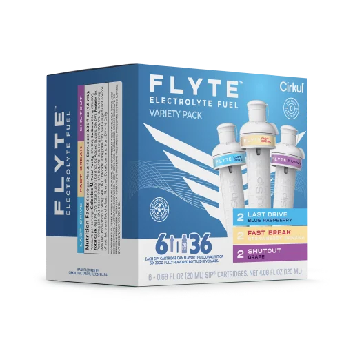 Flyte® 6 Pack Variety Pack - Premium Quality Assorted Snacks for Office, Travel & Home Use