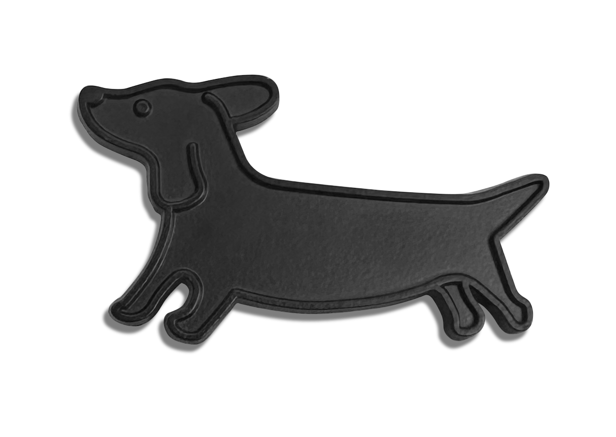 Weenie Enamel Pin - Cute & Collectible Lapel Badge for Backpacks, Jackets & Denim - Perfect for Gifts & Accessories