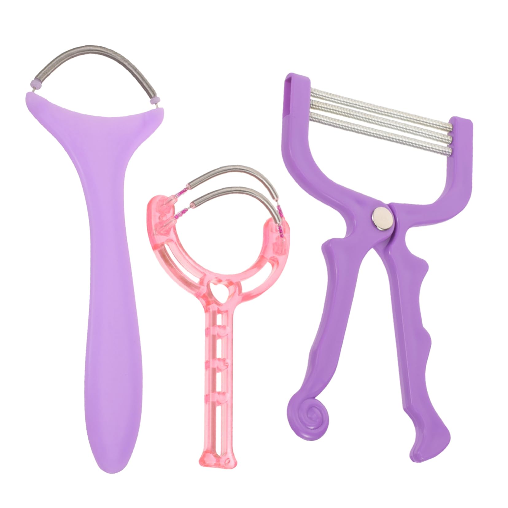 Spring Facial Hair Remover for Women - Upper Lip, Chin & Cheeks Threading Kit | Painless Hair Removal Tool for Smooth Skin | Perfect for Home Use & Travel
