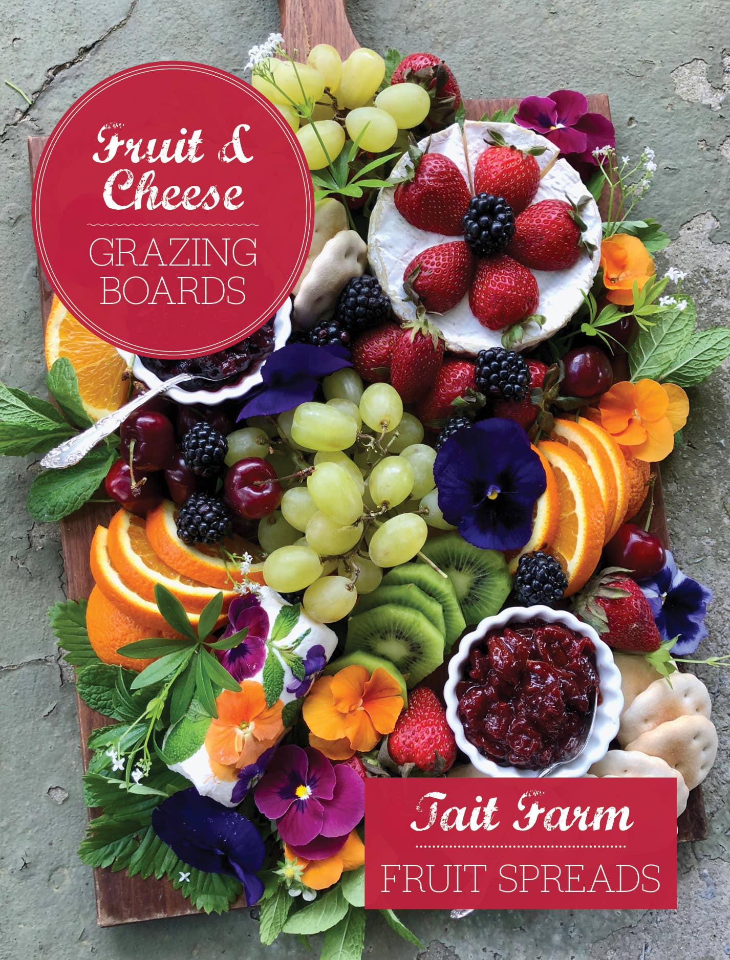 Tait Farm Foods Blackberry Jam - All Natural, No Preservatives, Perfect for Toast, Pancakes & Desserts | Gourmet Fruit Spread for Breakfast & Baking