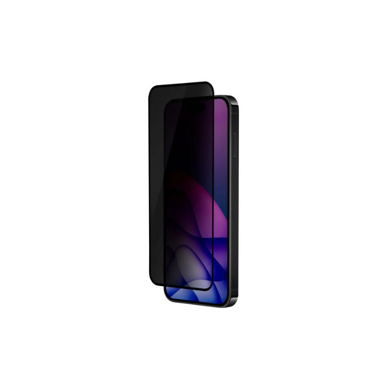 OptiGuard Privacy Screen Protector for iPhone 16 Pro Max - Anti-Spy Tempered Glass with HD Clarity & Fingerprint Resistance - Perfect for Office, Travel & Personal Data Protection