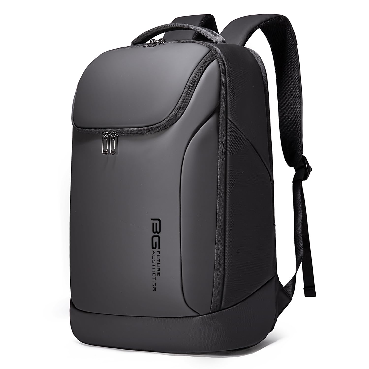 FUTURE AESTHETICS Waterproof Business Smart Backpack for Men & Women - Durable Anti-Theft Laptop Backpack with USB Charging Port - Perfect for Office, Travel & Overnight Trips (Black)