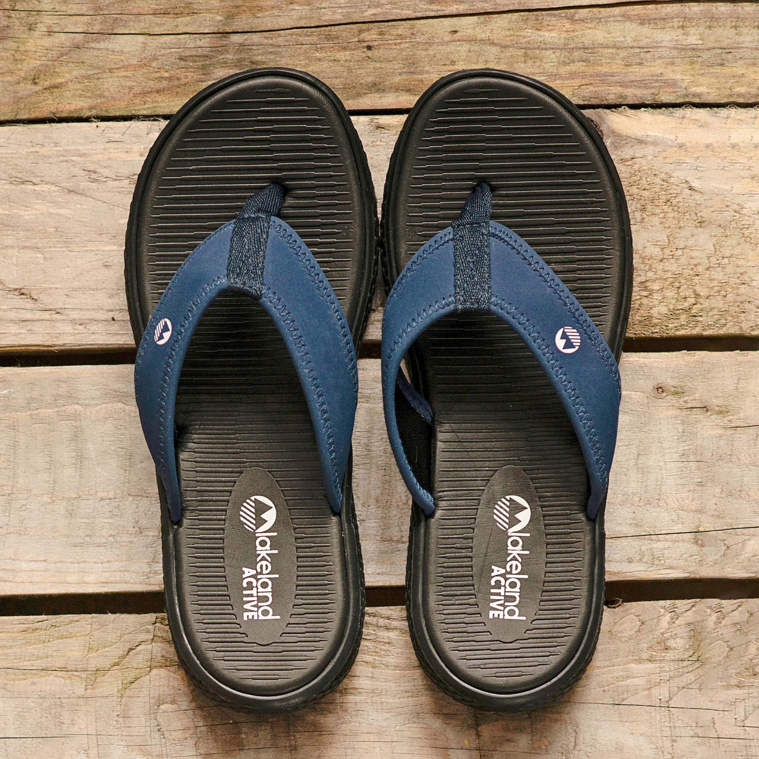 Men's Flimby Neoprene Flip Flops - Comfortable Waterproof Sandals for Beach, Pool & Outdoor Activities