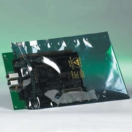 Anti-Static Reclosable Shield Bags 15x20 Inches 3.1 Mil Thickness - Pack of 100 for Electronics Storage & Component Protection - Ideal for PCBs, Semiconductors & Sensitive Devices