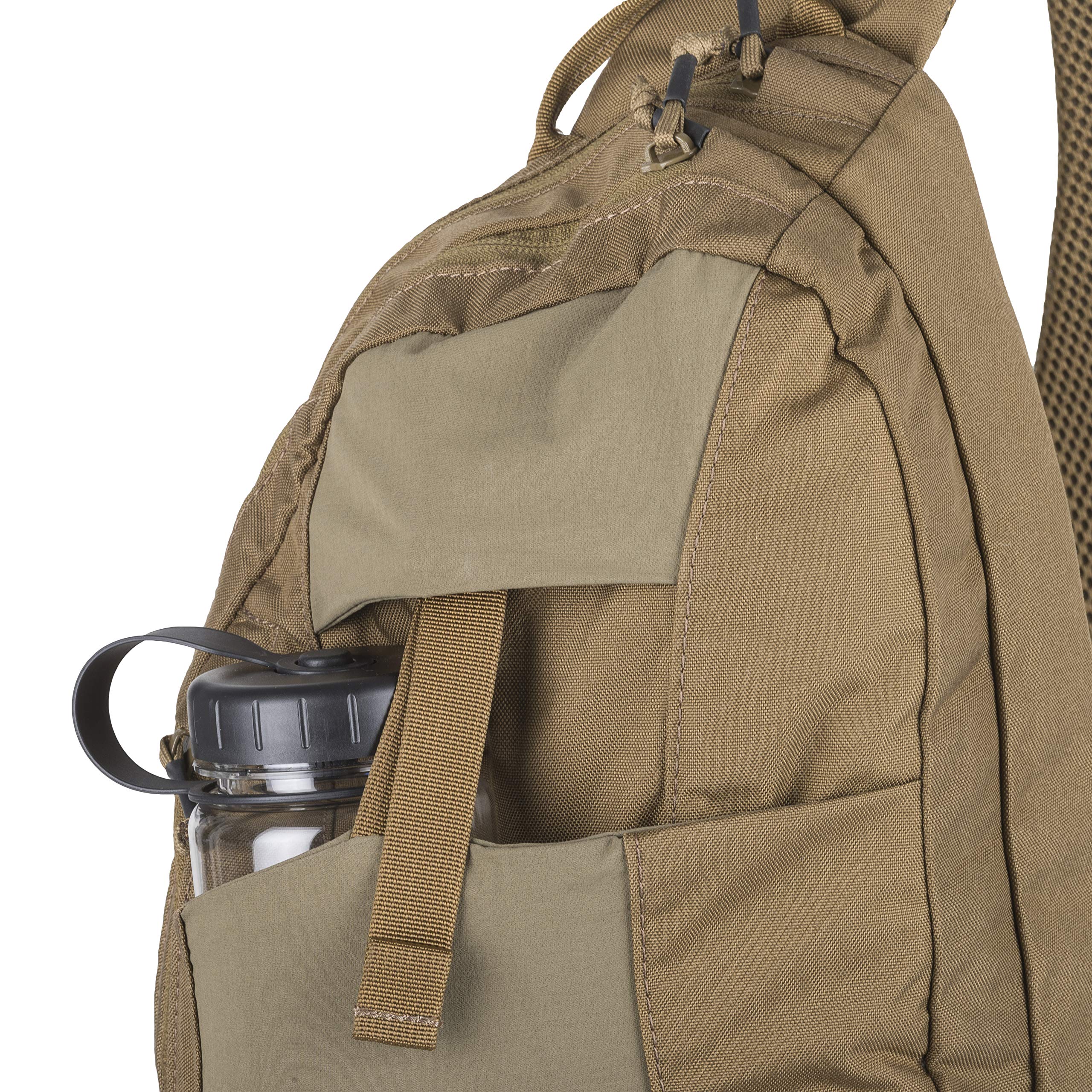 Helikon-Tex EDC Sling Backpack - Compact Tactical Crossbody Bag for Men & Women, Water-Resistant Black Daypack for Urban Commute, Travel & Outdoor Adventures