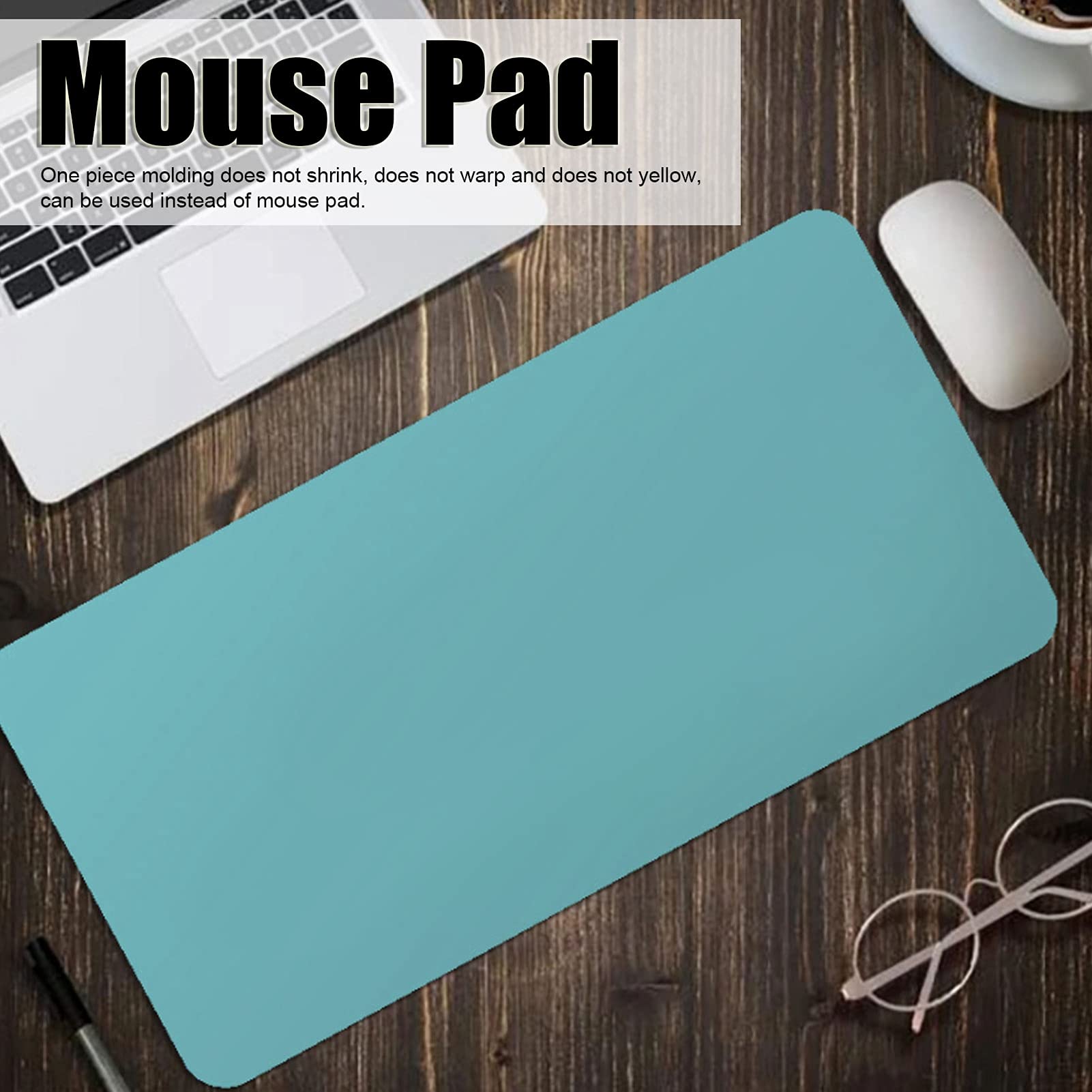 Premium Leather Mouse Pad - Non-Slip Waterproof Desk Mat for Gaming & Office Use - Heat Resistant Computer Mousepad for PC, Laptop & Workstation - Perfect for Home Office, Gaming Setup & Professional Workspaces