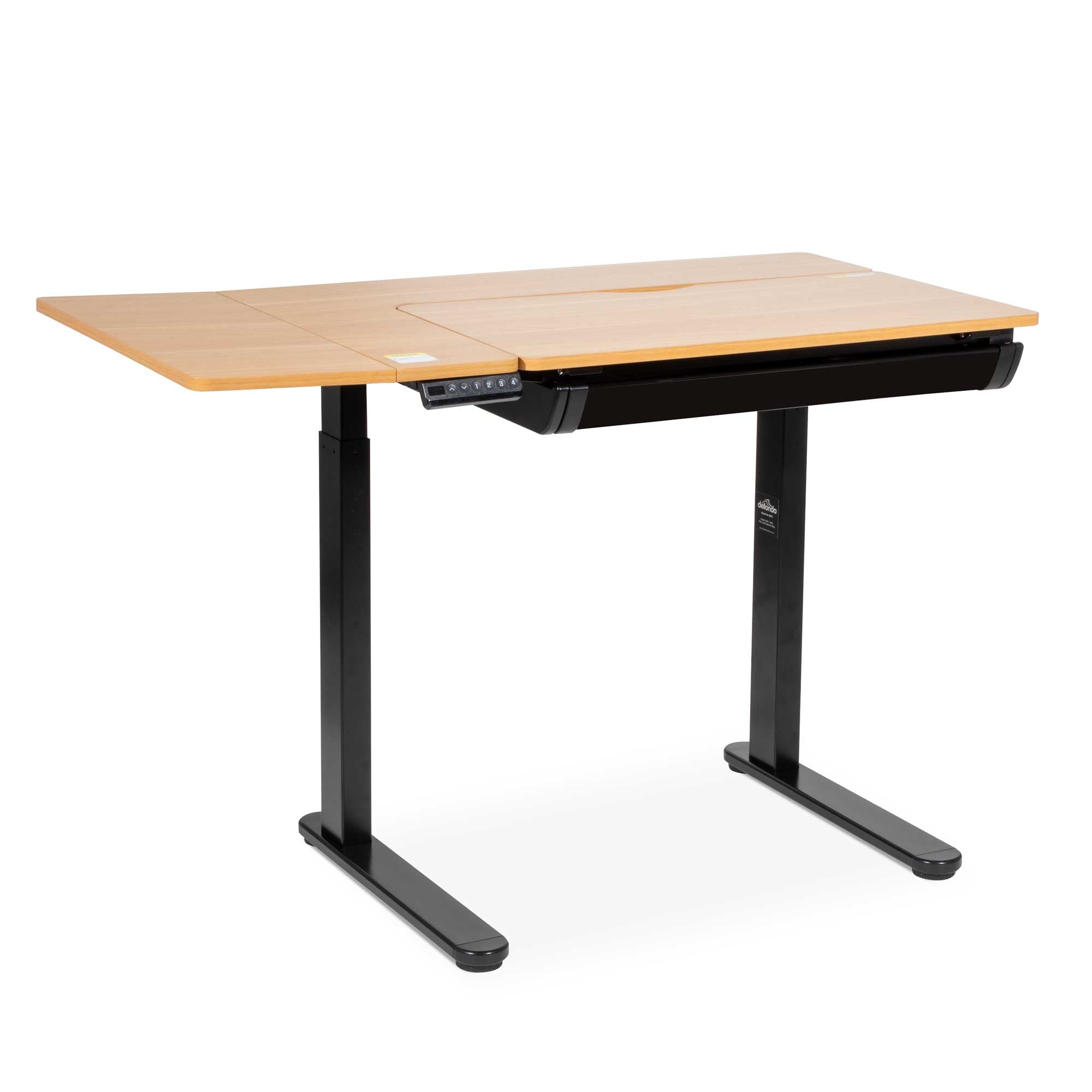 Adjustable Electric Standing Drafting Desk - Height & Tilt (0°-40°) Drawing Table with Storage Drawer for Artists & Architects | Home Office & Studio Workspace Solution