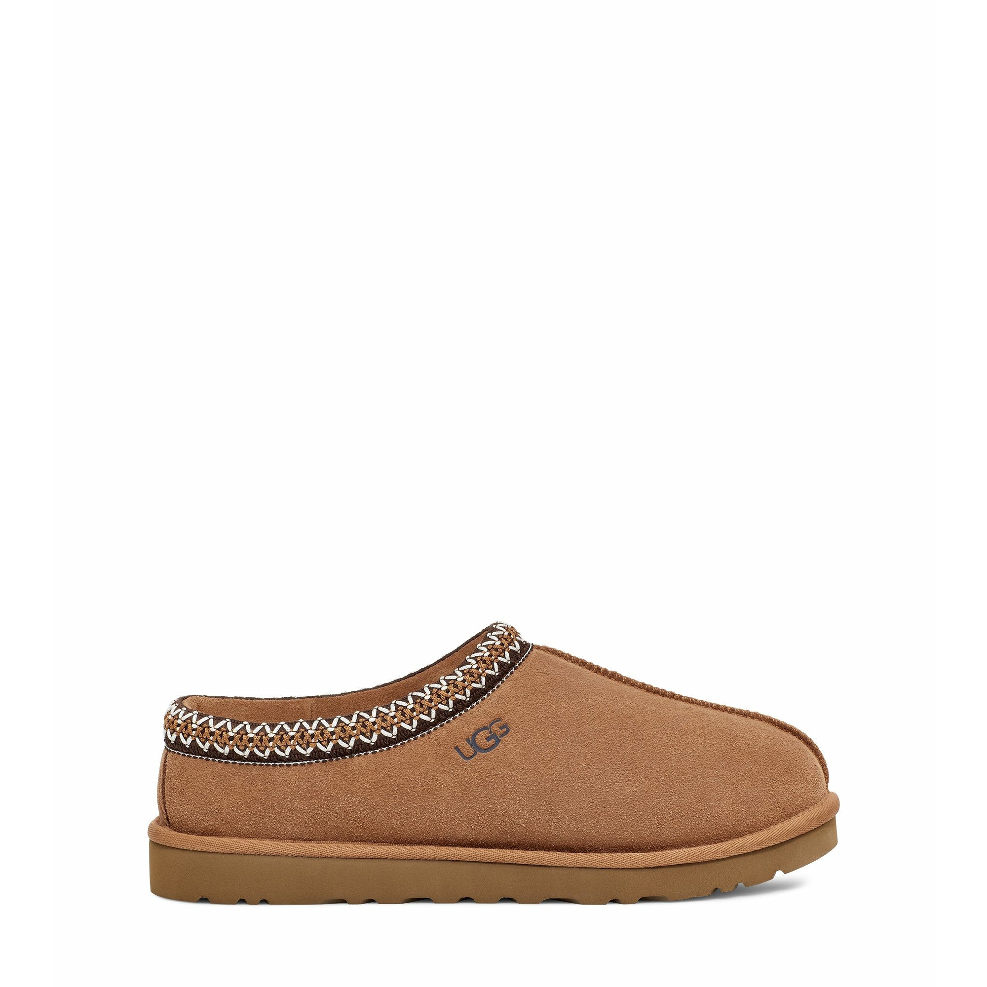 UGG Men's Tasman Slipper - Chestnut Brown Genuine Sheepskin Indoor/Outdoor House Shoes for Comfort & Warmth | Perfect for Winter, Lounging & Cozy Home Wear