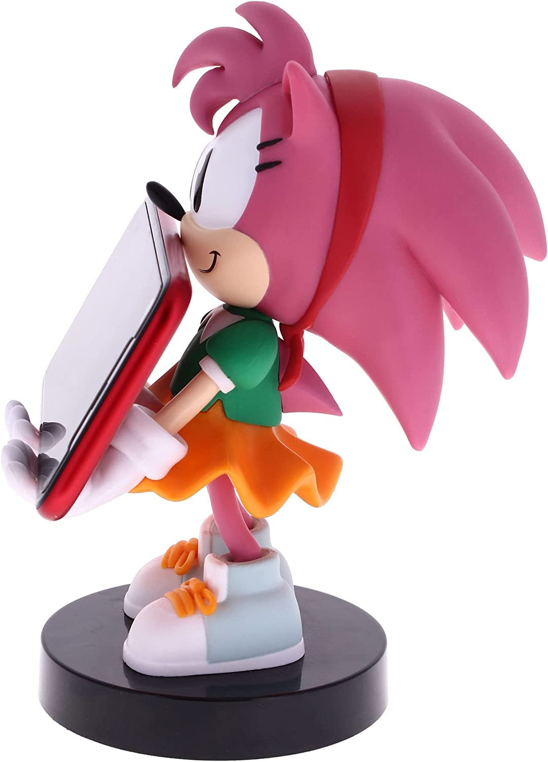 EXG CABLE GUYS Amy Rose Controller Smartphone Stand - Gaming & Phone Holder for Desk, Nightstand, Office - Compatible with iPhone, Android, Gaming Consoles - Perfect for Streaming, Work & Relaxation