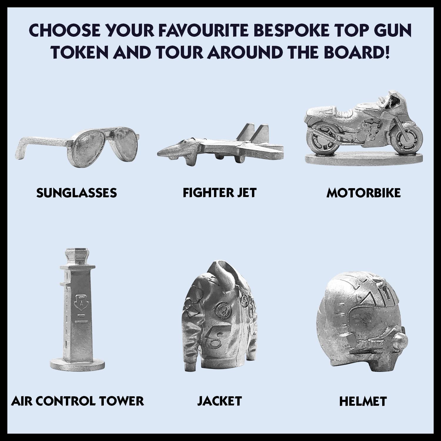 Top Gun Monopoly Board Game - Maverick Edition | Collectible Movie-Themed Family Game Night | Perfect for Fans, Gifts & Game Nights