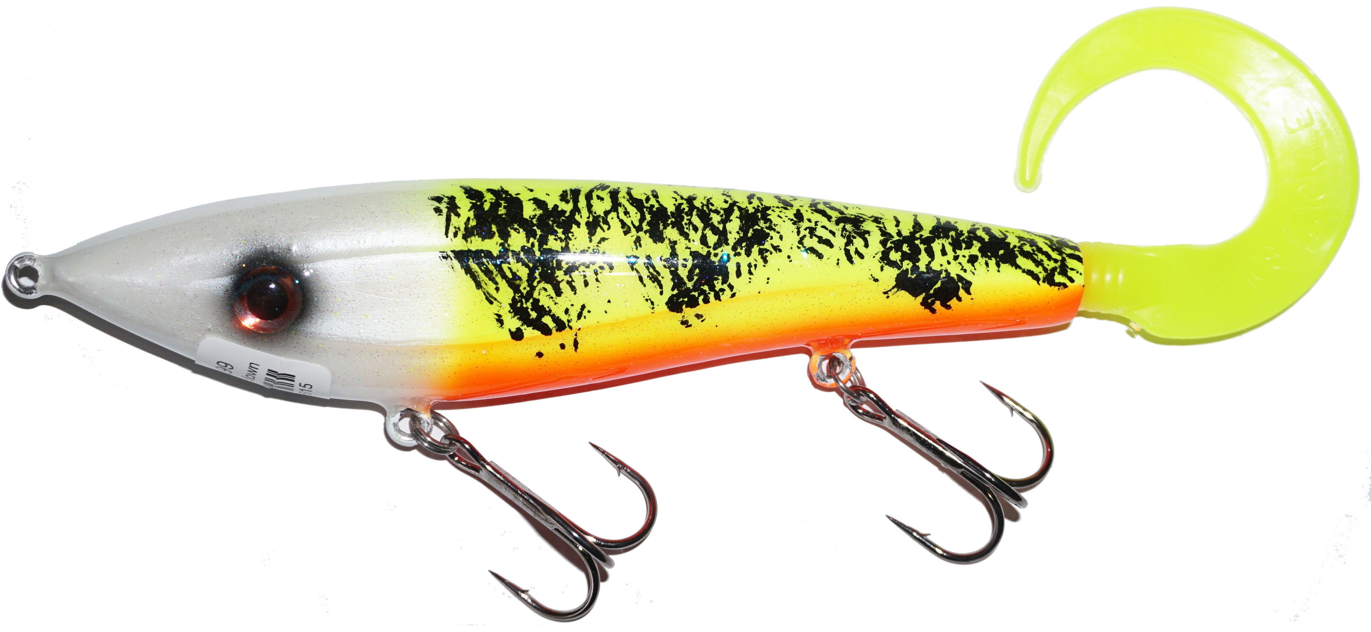 Chaos Tackle Shum Shum Slim Glide Bait - Premium Fishing Lure for Bass, Walleye & Pike - Perfect for Freshwater & Saltwater Fishing