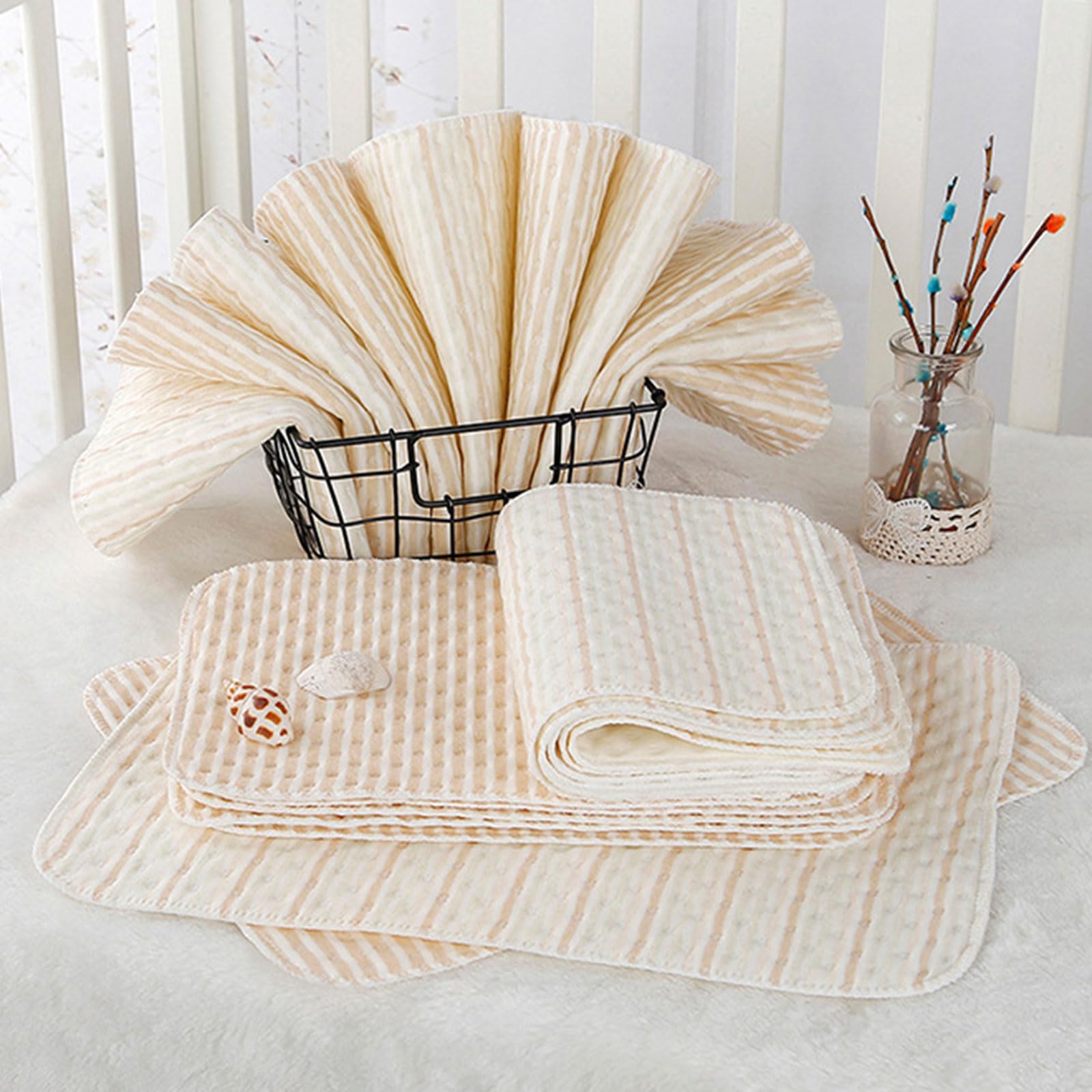 Breathable Baby Changing Mat & Compact Diaper Pad - Waterproof Nursery Changing Station for Home, Travel & Hospital Use