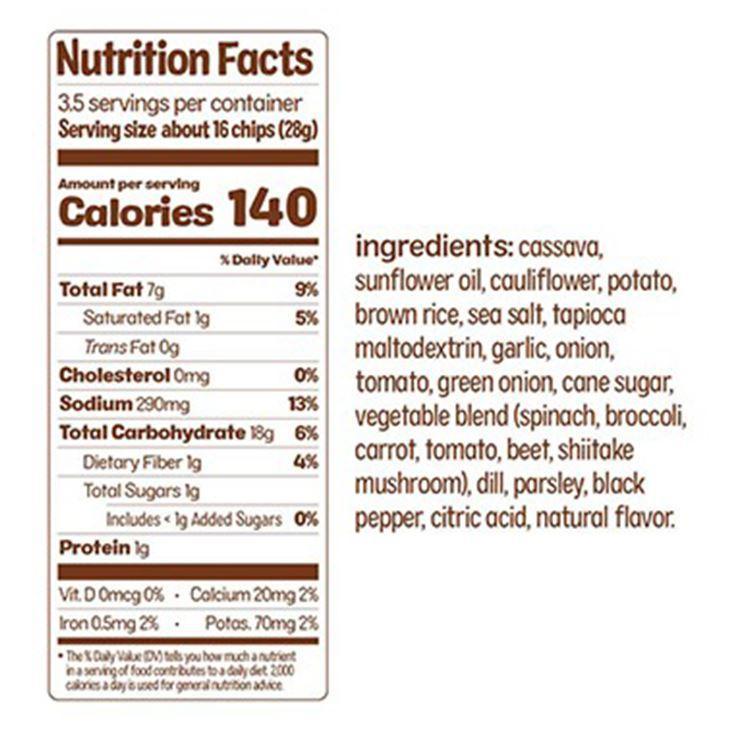 From the Ground Up Cauliflower Potato Chips Sour Cream & Onion 100g - Healthy Low Carb Snack for Keto Diet, Weight Loss & On-the-Go Lifestyle