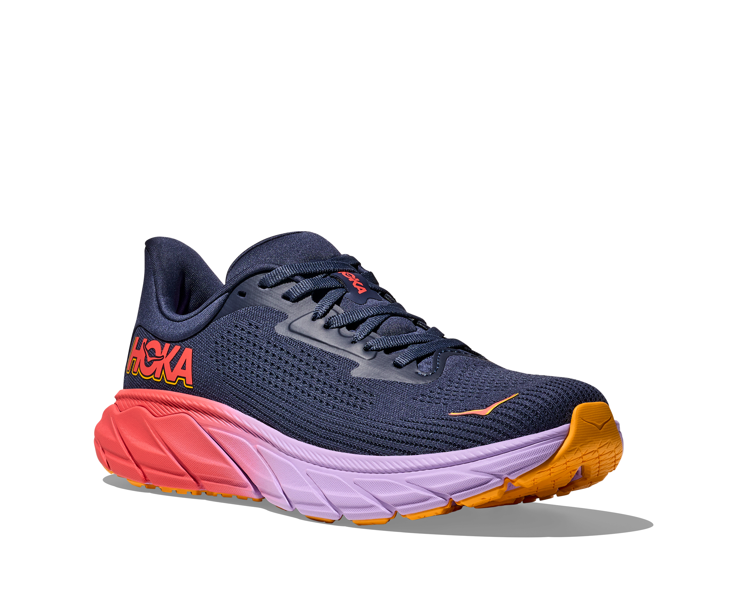 Women's HOKA Arahi 7 Running Shoes - NKV Nautical Dusk/Varsity Navy - Stability & Cushion for Road Running, Jogging & Daily Wear