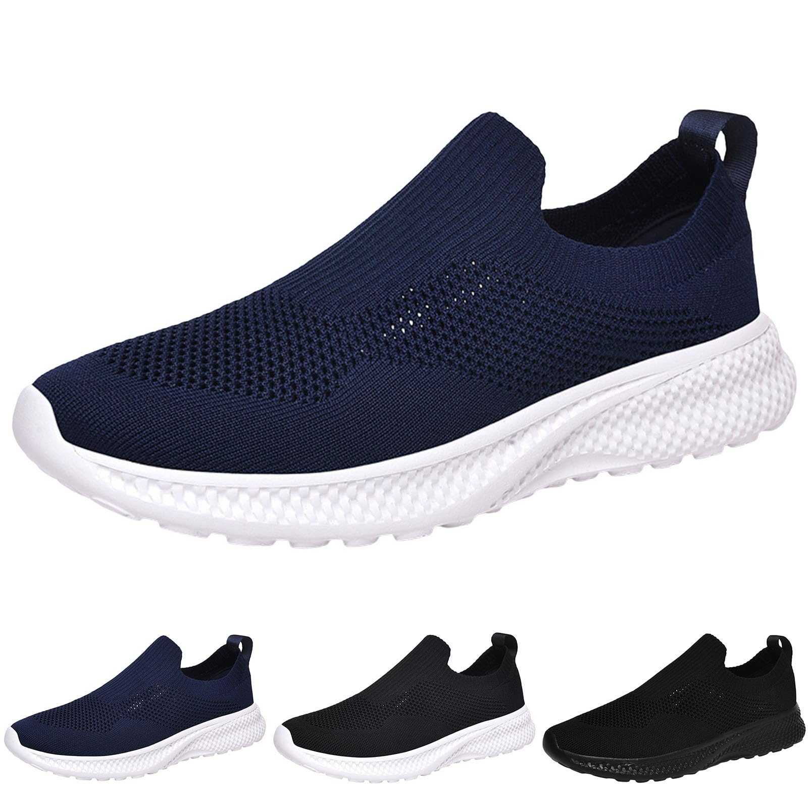 Best Orthopedic Dress Shoes for Men | Leather White Flip Flops, Black Slides, Retro Sneakers, Pool & Canvas Deck Shoes | Blue & Navy Boat Shoes for Casual, Work & Outdoor Activities