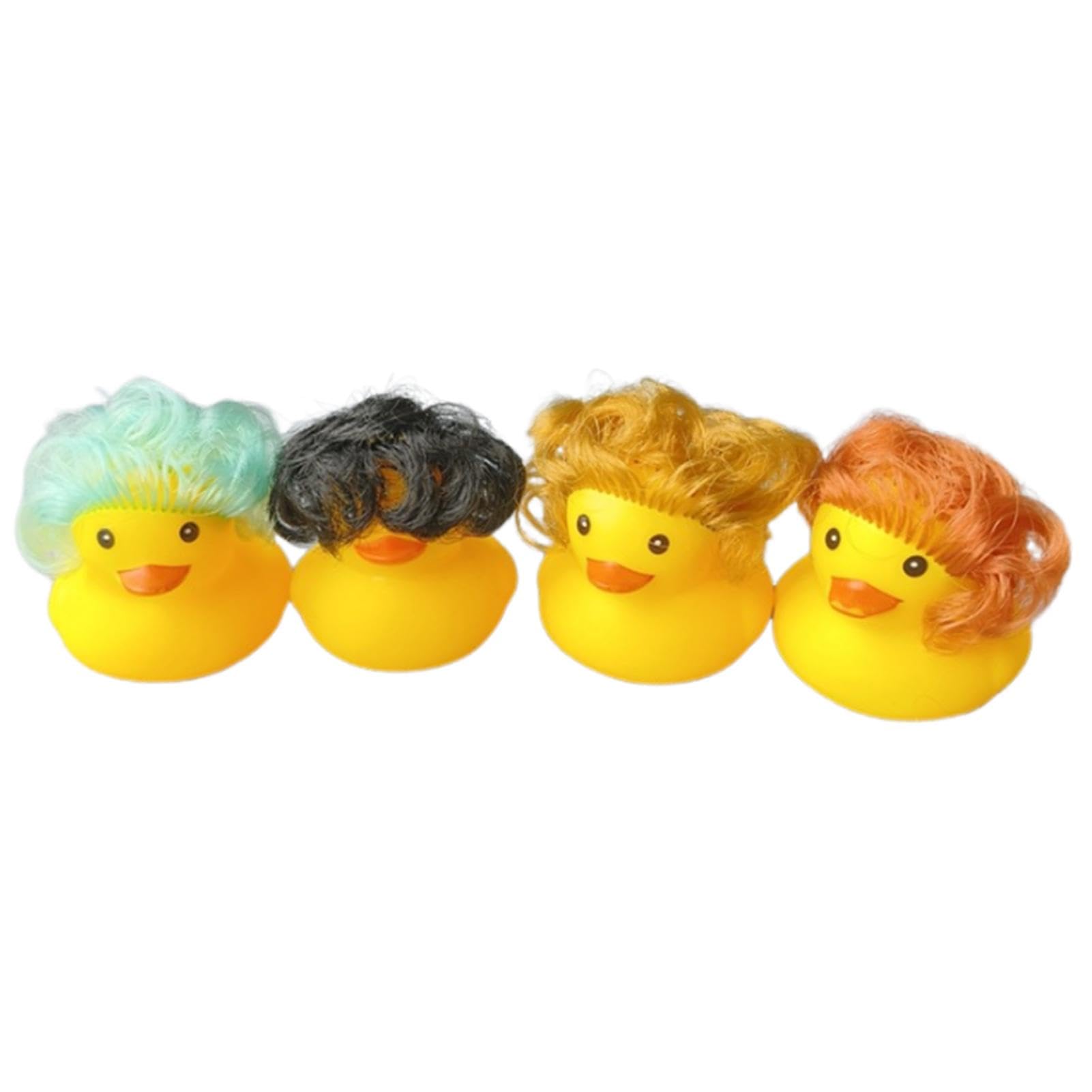 Cute Rubber Duck Bathtub Toys - Squeaky Floating Bath Ducks for Kids & Toddlers - Fun Bath Time Party Favors for Baby Showers & Pool Parties - Perfect for Bathtime Play, Sensory Development & Water Play Activities
