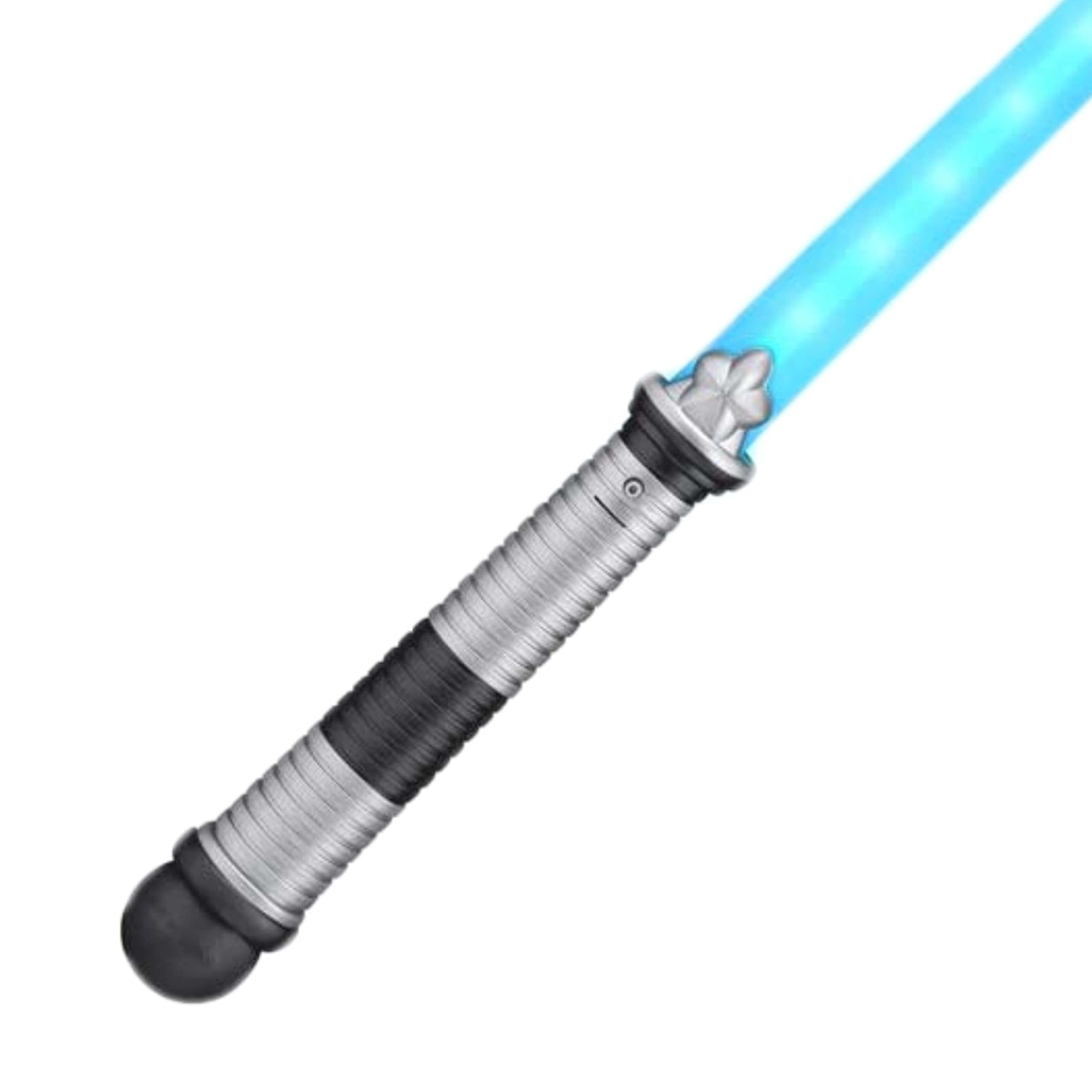 Blinkee 4 Pack LED Light Up Blue Light Saber for Kids - Glow in The Dark Party Favors, Cosplay Costume Accessories & Star Wars Themed Birthday Gifts
