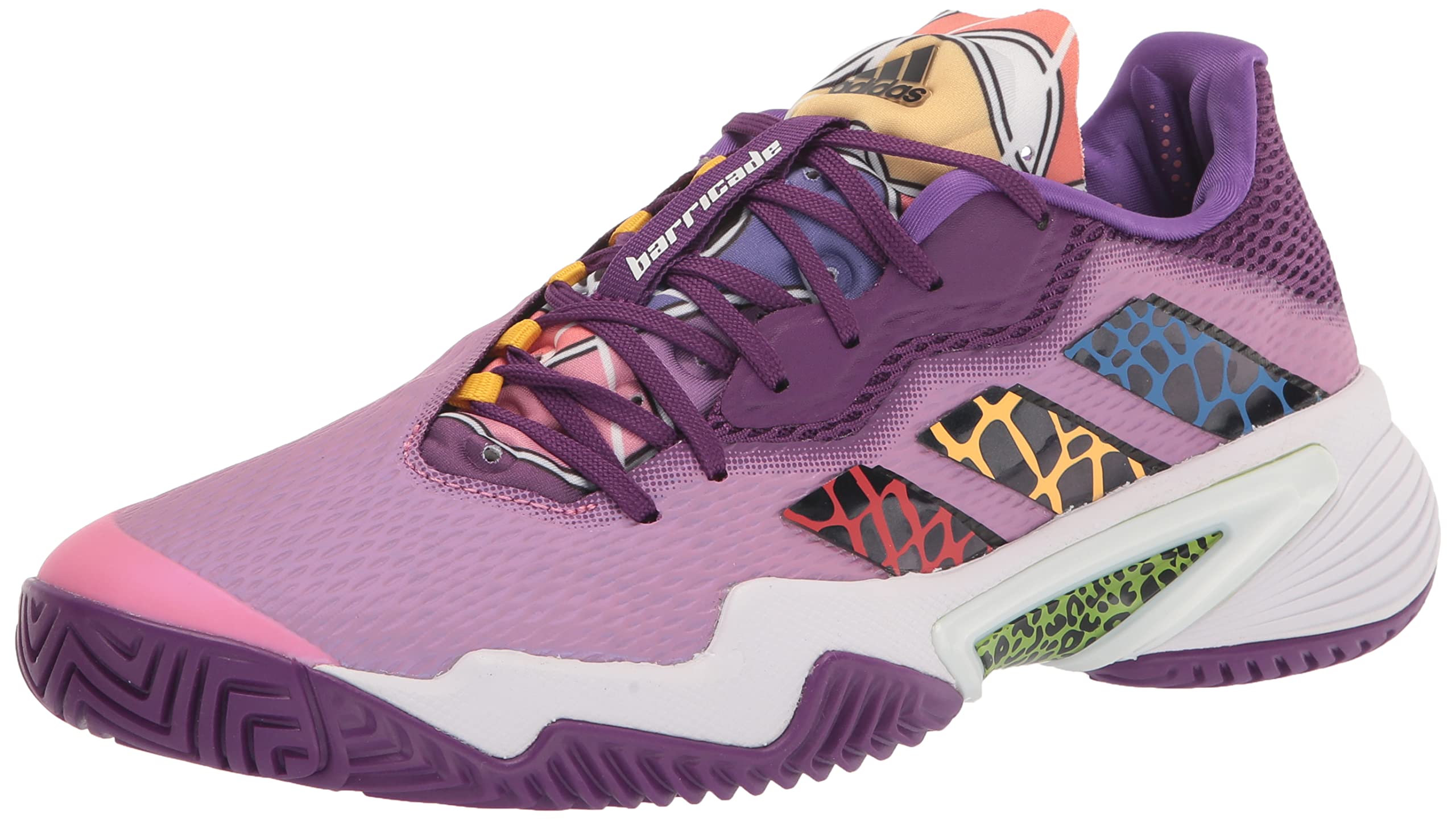 Adidas Women's Barricade Tennis Shoes - Lightweight Support for Competitive Play & Court Performance | Perfect for Tennis Matches, Training & Active Lifestyle