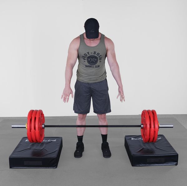 Body Solid BSTCP Crash Pads - Heavy Duty Gym Flooring for Weightlifting, CrossFit & Home Workouts - Perfect for Deadlifts, Squats & Powerlifting Training