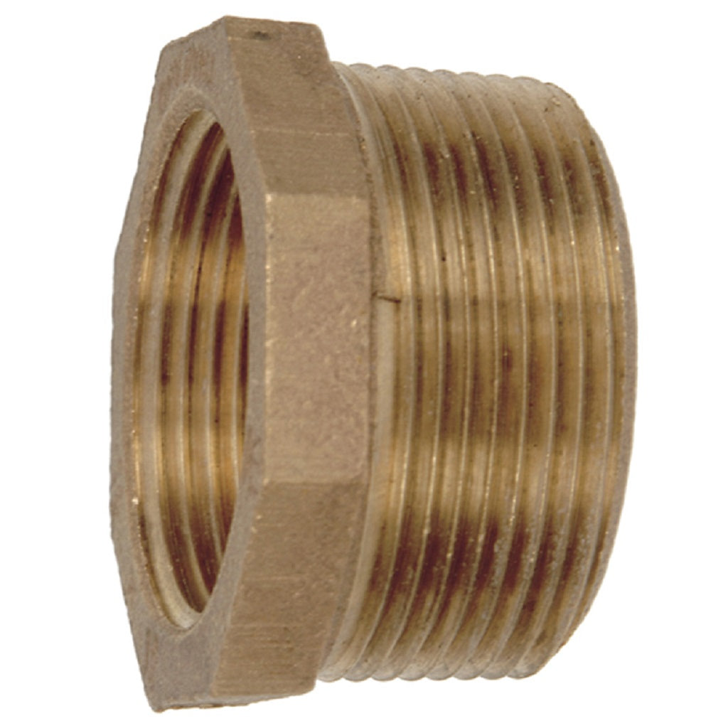 Brass Bushing Male x Female NPT Fitting - High-Quality Pipe Connector for Plumbing, Hydraulic Systems & Industrial Applications