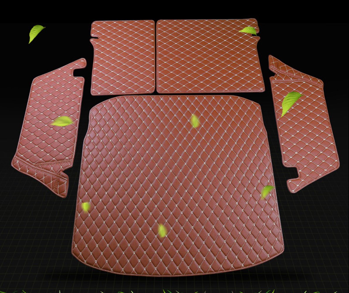Custom Cargo Cover Mats Trunk Cargo Liner for Lexus UX UX200 UX250H - All Weather Protection, 3D Laser Measured for Maximum Coverage, Odorless & Durable (Black with Red Stitching) - Perfect for Road Trips, Grocery Hauling & Pet Transport