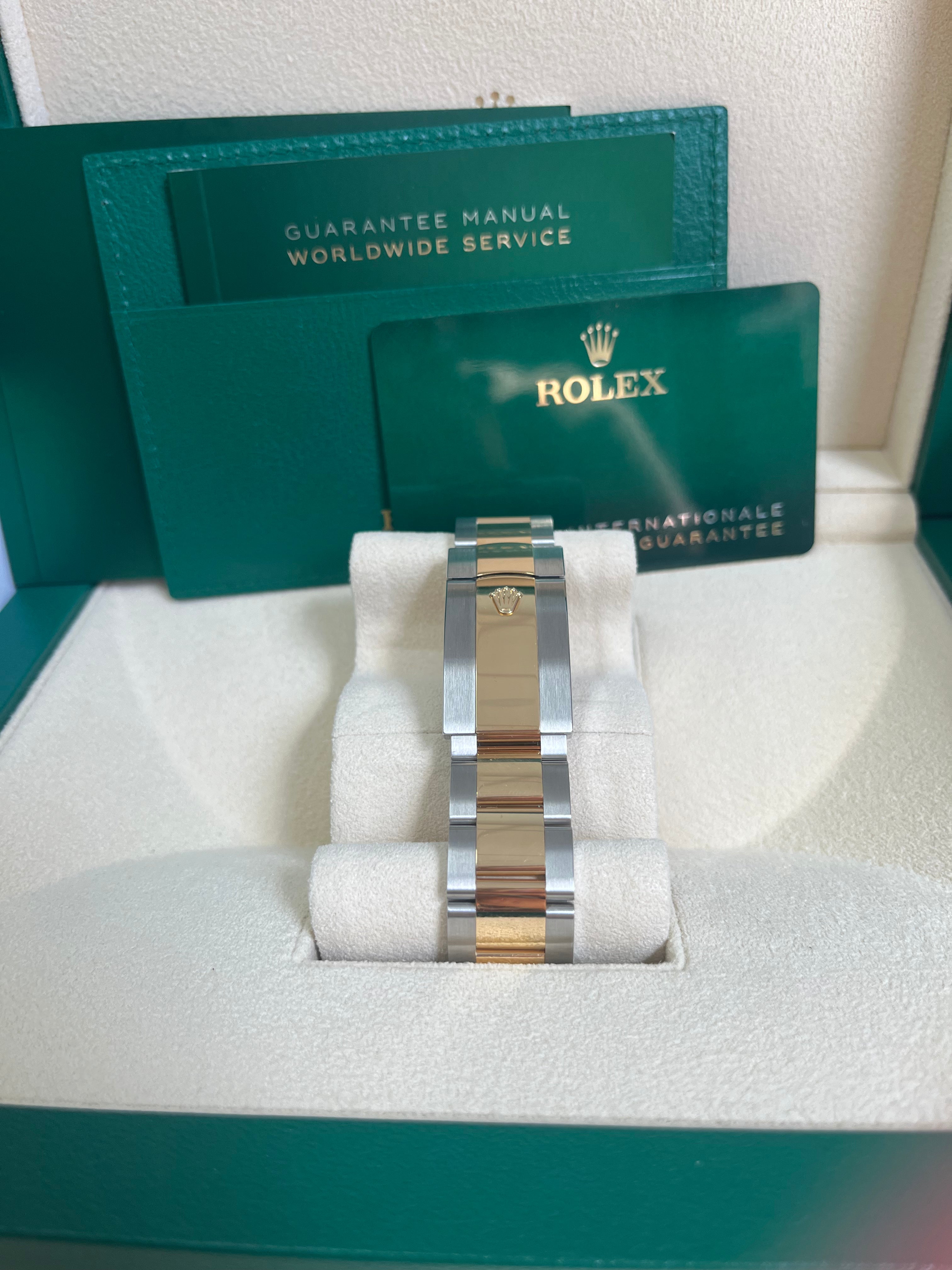 Rolex Sky-Dweller Two-Tone Yellow Gold & Stainless Steel Watch - White Index Dial Ref.326933 - Luxury Men's Watch for Business & Travel