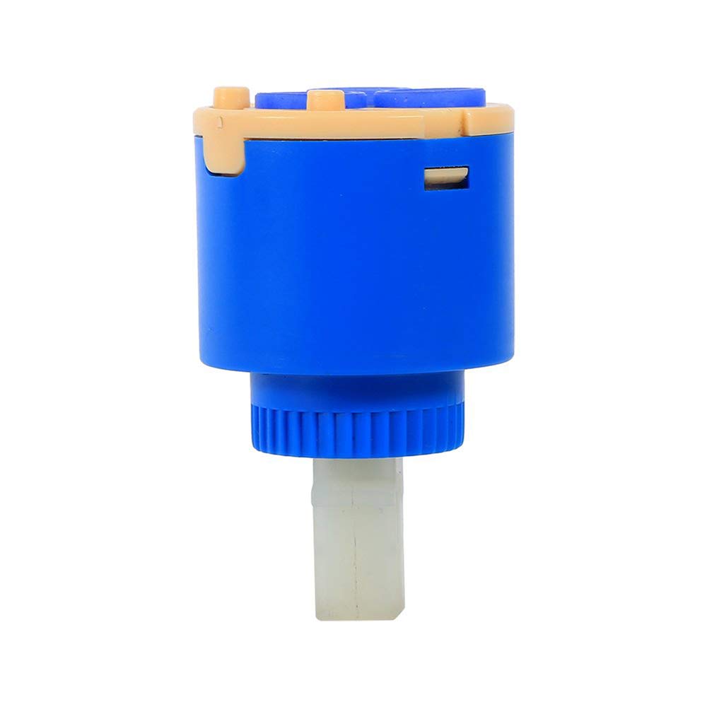 35mm Type A Ceramic Disc Faucet Cartridge Replacement - Durable Water Mixer Tap Control Valve for Kitchen & Bathroom Sink Repair (Fits Most Standard Faucets) - Perfect for Leaky Faucet Fixes and Plumbing Maintenance