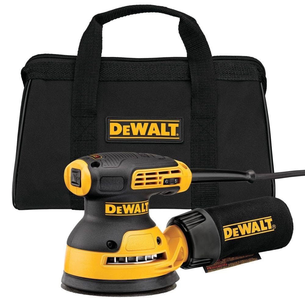 DEWALT 5-Inch Variable Speed Random Orbit Sander - DWE6423 - Perfect for Woodworking, Sanding & Finishing Projects