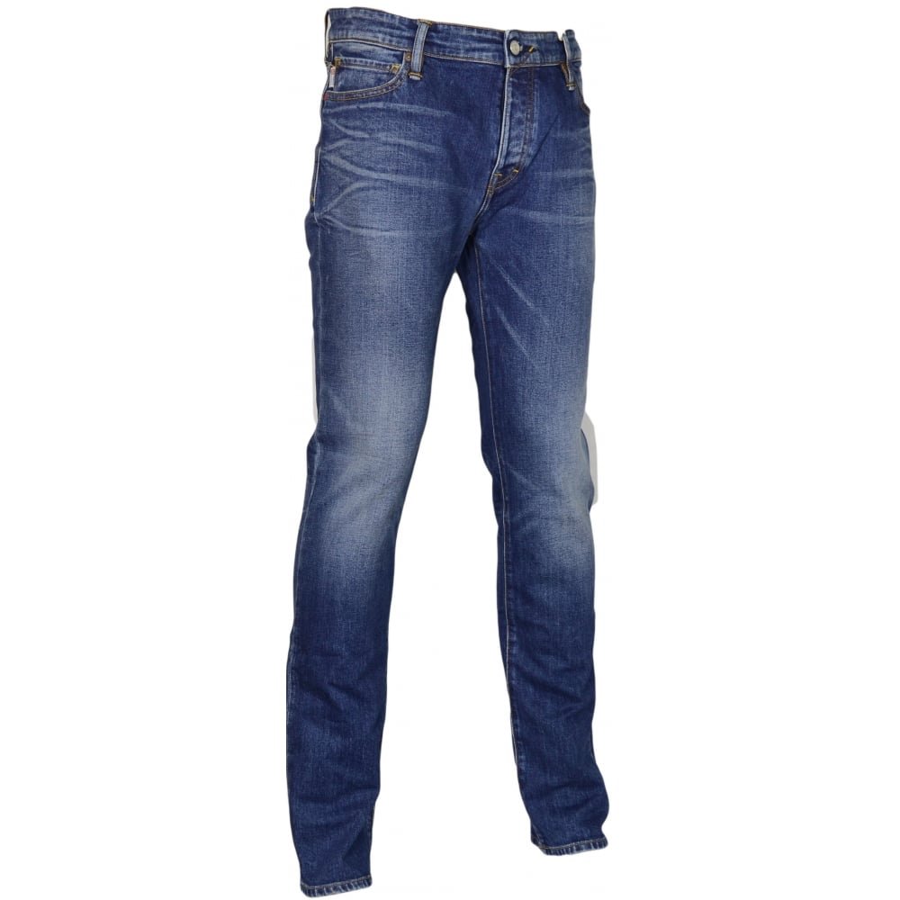 Franklin & Marshall Boston Light Wash Jeans 38