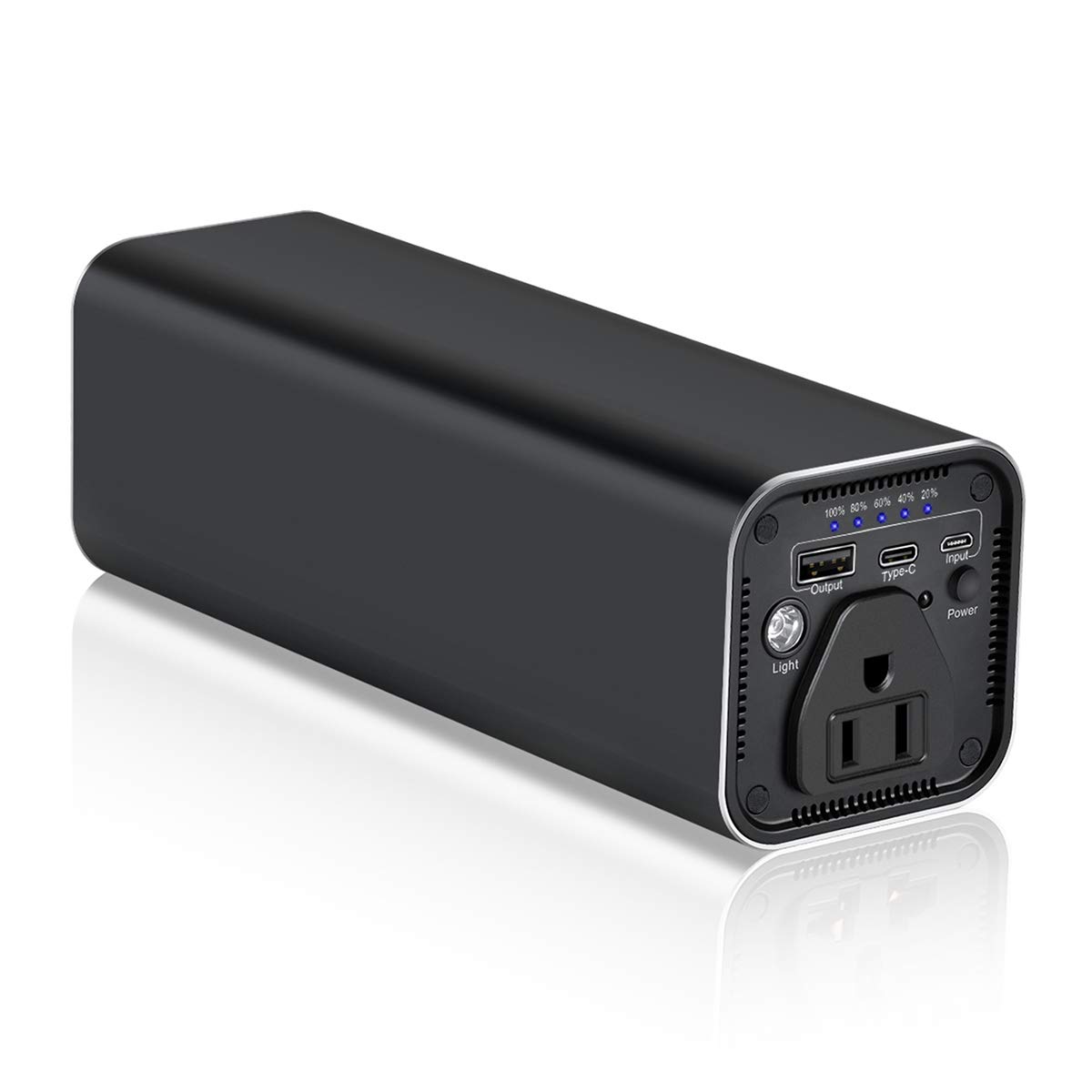 Portable 100W Laptop Power Bank - 116Wh/31200mAh AC Outlet External Battery Pack for MacBook, Dell, HP, Lenovo, ASUS, Acer, Samsung Notebooks | Travel Charger for Work, Study & Outdoor Adventures