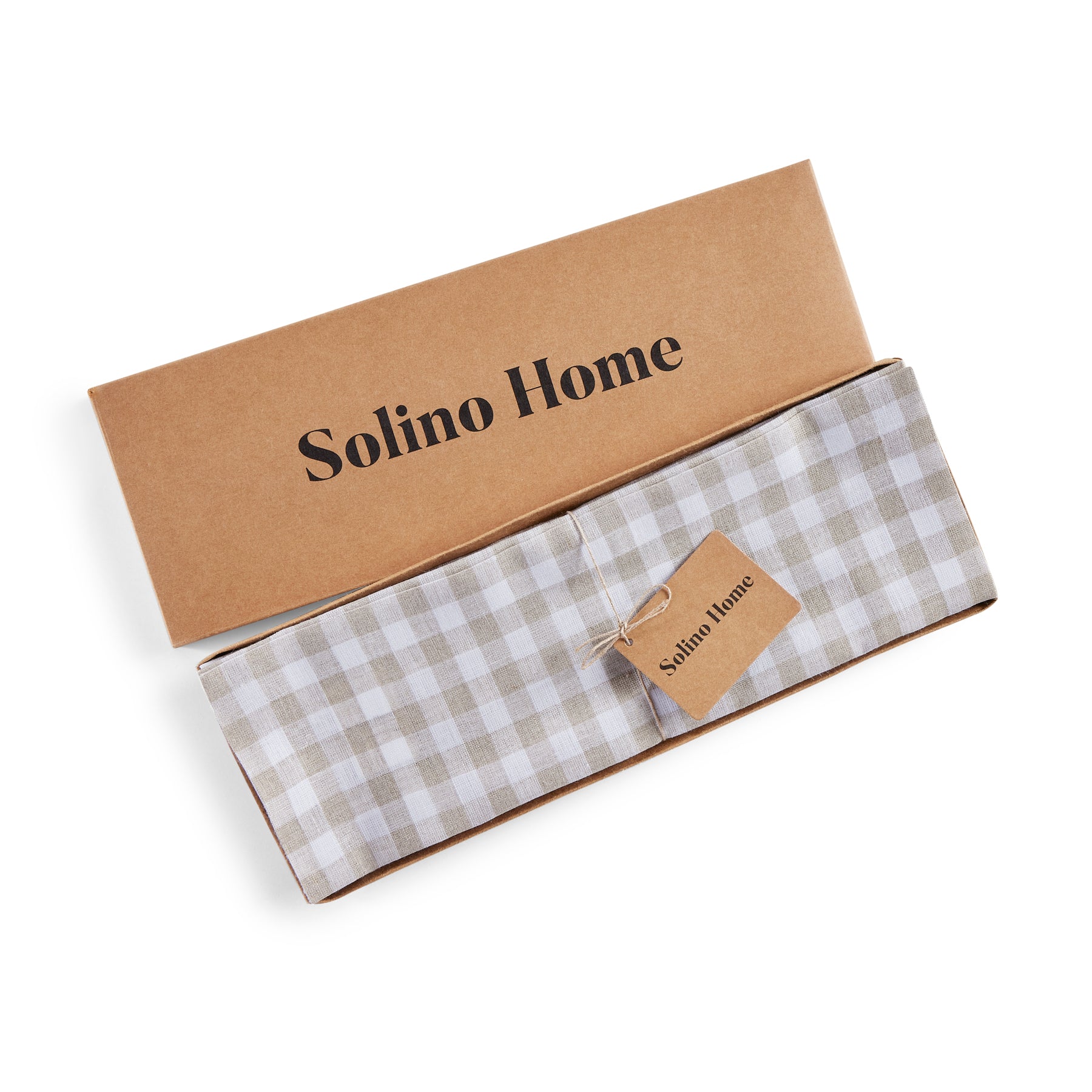 Stylish Gingham Placemats Set of 4 - Cotton Table Mats for Dining Room Decor, Kitchen Table Setting & Picnic Accessories