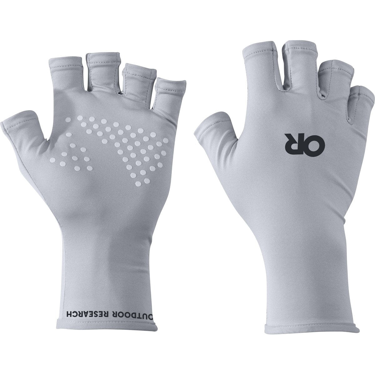 ActiveIce Sun Gloves - UV Protection Fingerless Gloves for Running, Cycling & Outdoor Sports - Breathable & Lightweight for Men & Women