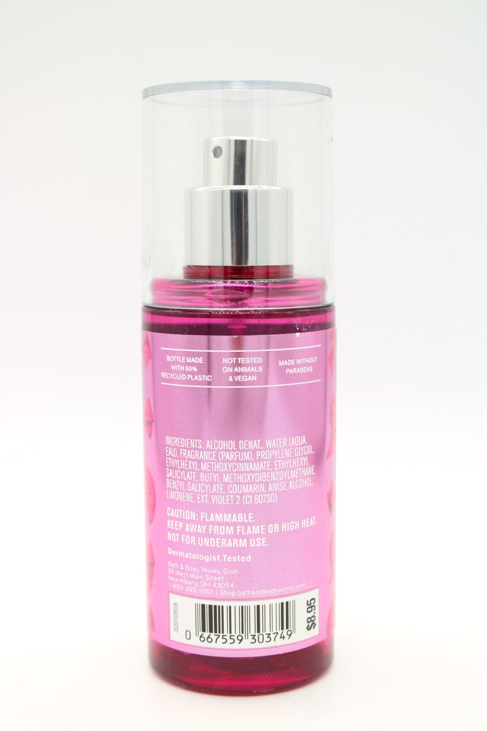 Perfect in Pink Fine Fragrance Mist - 2.5 fl oz Travel Size Body Spray for Women | Fresh Floral Scent for Daily Use, Gym, Work & Date Night