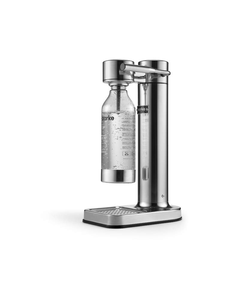 AARKE Carbonator II Premium Sparkling Water Maker - Stainless Steel Soda Machine for Home & Office | Perfect for Healthy Drinks, Cocktails & Refreshing Beverages