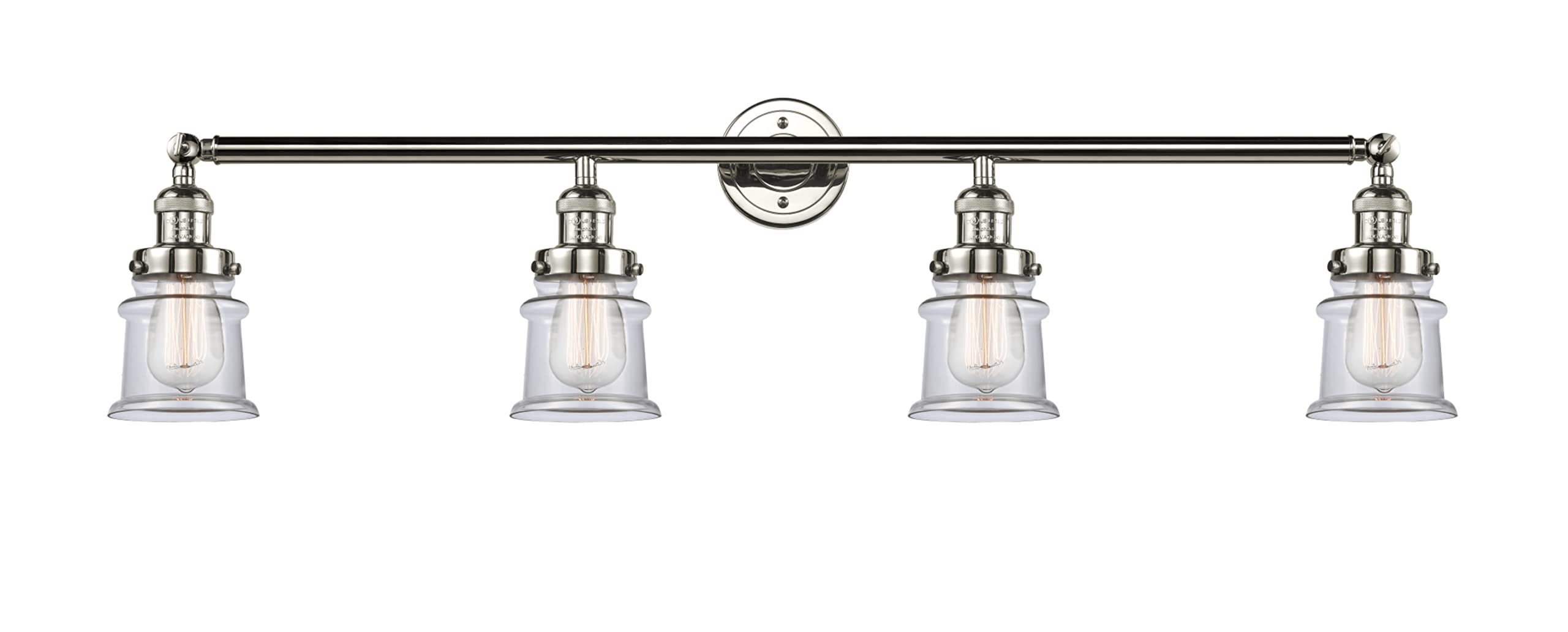 Franklin Restoration Collection 4-Light Bathroom Vanity Fixture - Elegant Design for Modern Bathrooms, Perfect for Home Renovation & Spa-Like Retreats
