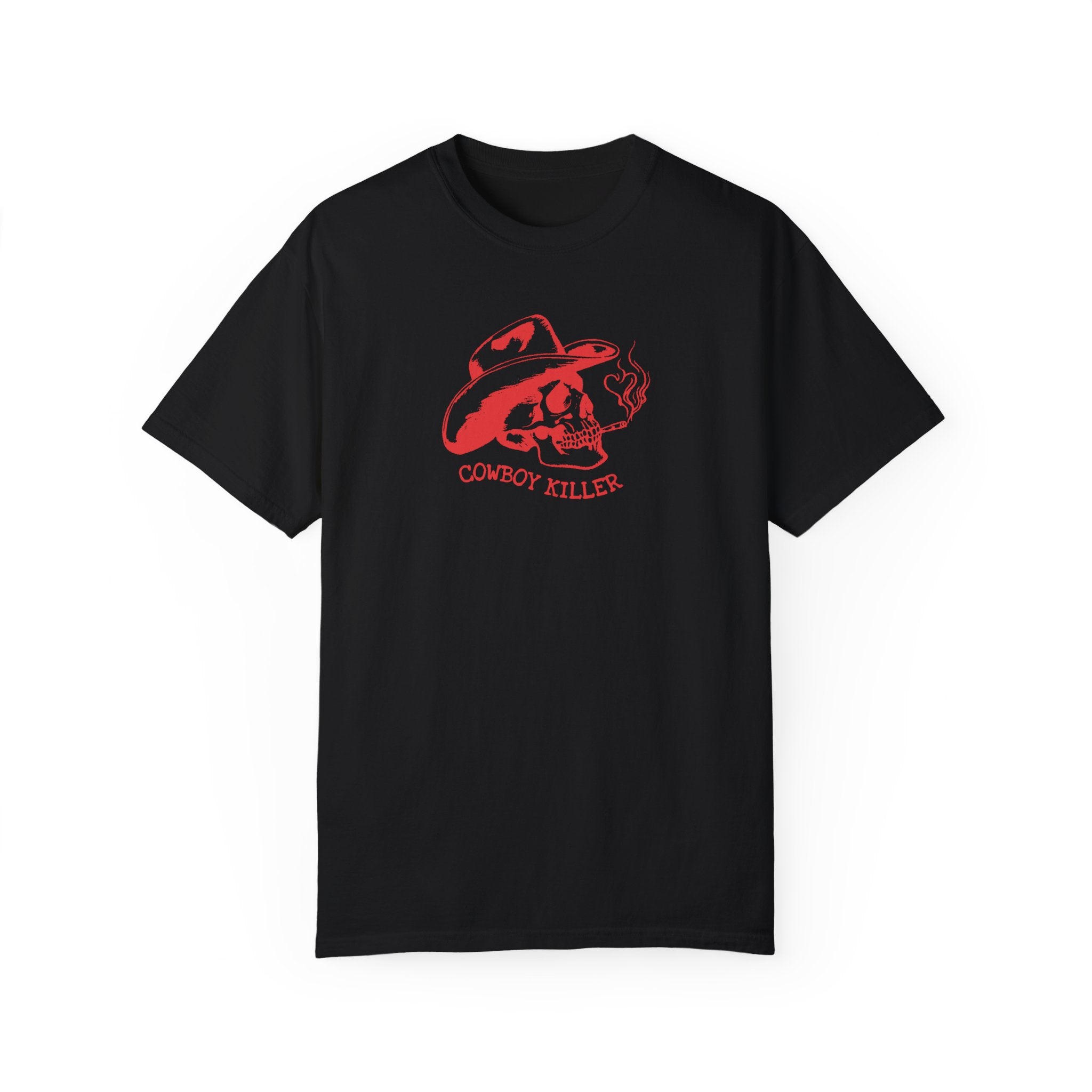 Vintage Cowboy Killer Graphic T-Shirt - Retro Western Style Tee for Men & Women - Perfect for Parties, Concerts, and Western Theme Events