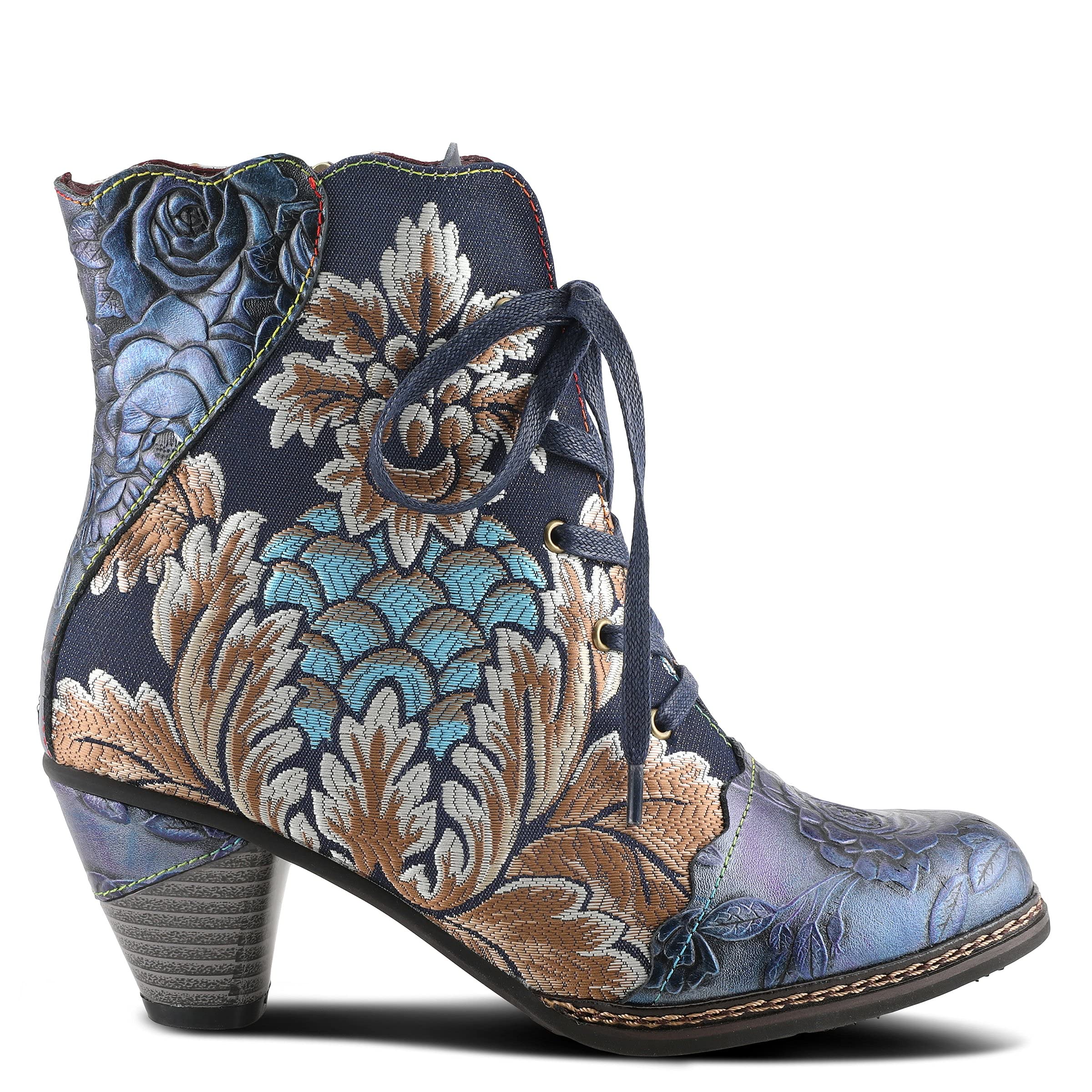 Spring Step L'Artiste Women's Siren Bootie - Comfortable Ankle Boots for Women, Fashionable Low Heel Booties for Fall & Winter | Perfect for Office, Dating & Casual Outfits